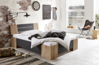 BMG Möbel Futonbett Graz, Bett, Holzbett,...