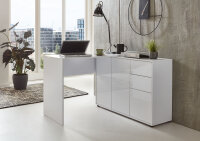 BMG Möbel Eckschreibtisch, Mailand 10, Schreibtisch,...