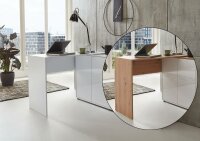 BMG Möbel Eckschreibtisch, Mailand 4, Schreibtisch, in verschiedenen Farben