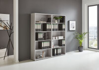 BMG Möbel Regalwand, Office Edition Set 1, hoch,...