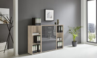 BMG Möbel Regalwand/Schrankwand, Office Edition Set...