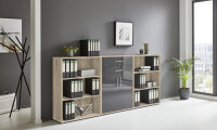BMG Möbel Regalwand/Schrankwand, Office Edition Set...