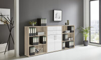 BMG Möbel Regalwand/Schrankwand, Office Edition Set...