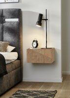 BMG Möbel Nachtkonsole Faro 1 mit Schublade...