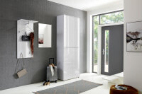 BMG Möbel Garderoben-Set 4, Mailand Schuhschrank,...