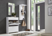 BMG Möbel Garderoben-Set, Schuhkipper Mailand,...