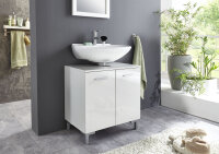 BMG Möbel Badschrank/WBU, Marbella, weiß/...