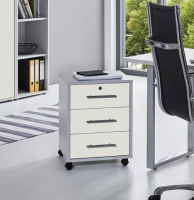 BMG Möbel Rollcontainer, Office Edition grau/...